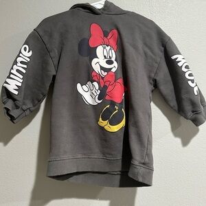 Zara Minnie mouse hoodie